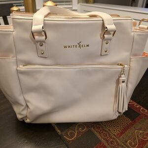 White Elm Cream Tote Bag